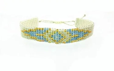Ethnic Evil Eye Seed Beads Bracelet-Your Soul Place